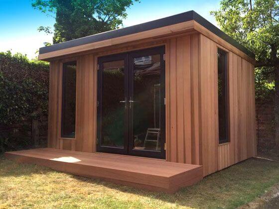 Graham Kirk Garden Room Installation | Bridge Timber Garden Rooms