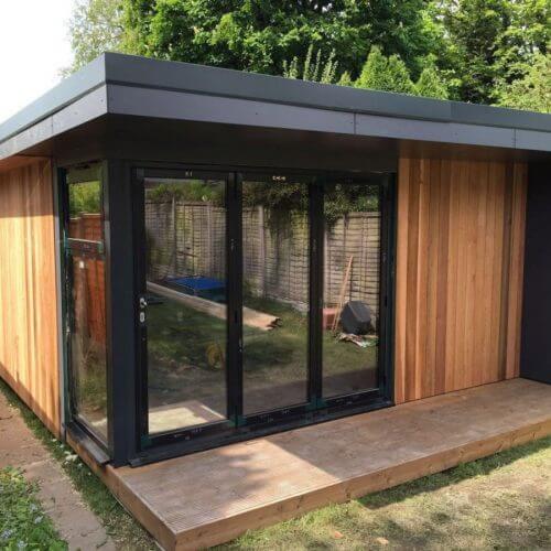 Aberdeenshire Garden Room Installation | Bridge Timber Garden Rooms